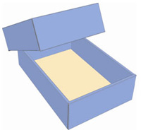 C式本体に蓋をかぶせて使う形式の箱